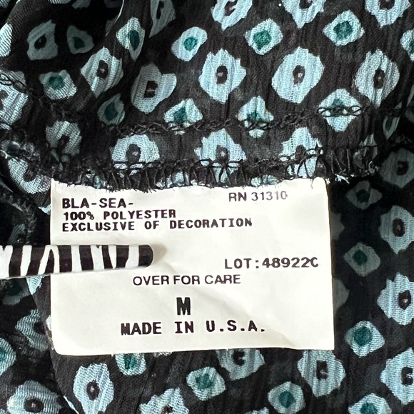 Y2K A.Byer Sheer Layered Blouse - Picture 8 of 14